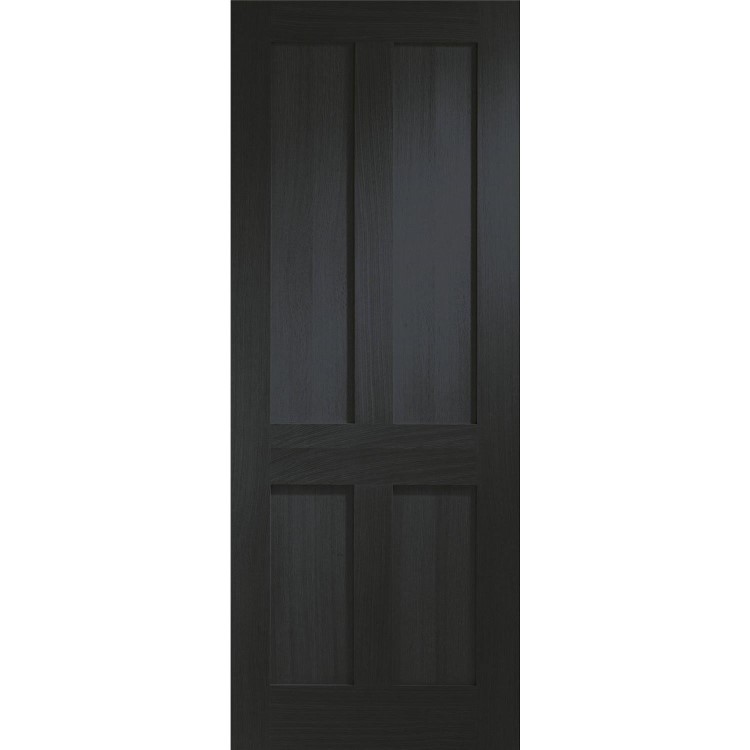 Internal Oak Victorian 4-Panel Shaker FD30 Fire Door - Unfinished - 1981 x 762 x 44mm - Victoria - XL Joinery
