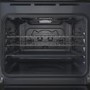 Refurbished Indesit Click&Clean Electric Single Oven - Black