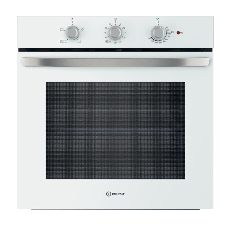 Indesit Click&Clean Electric Single Oven - White