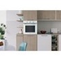 Refurbished Indesit Click&Clean Electric Single Oven - White