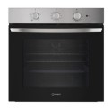 A1/IO233XUK Refurbished Indesit IO233XUK Click&Clean Electric Single Oven - Stainless Steel
