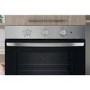 Refurbished Indesit IO233XUK Click&Clean Electric Single Oven - Stainless Steel