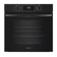 Indesit Turn&Go Electric Single Oven - Black