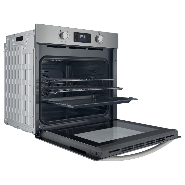 Indesit IO253XUK Turn&Go Electric Single Oven - Stainless Steel  
