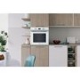 Indesit IO258HSWUK Turn&Go Steam Electric Single Oven - White