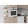 Indesit IO258HSWUK Turn&Go Steam Electric Single Oven - White