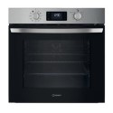 IO278P1XUK Indesit IO278P1XUK Turn&Go Electric Single Oven - Stainless Steel  