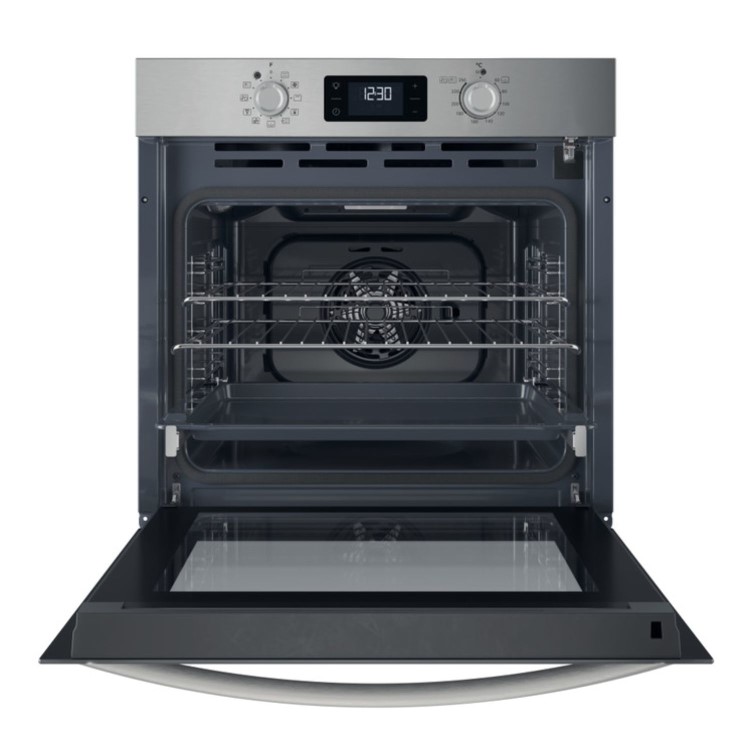 Indesit Turn&Go Electric Single Oven - Stainless Steel