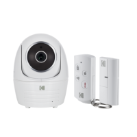 Kodak IP101WG Security Camera Full HD Starter Kit Edition with Door Sensor and Remote Control