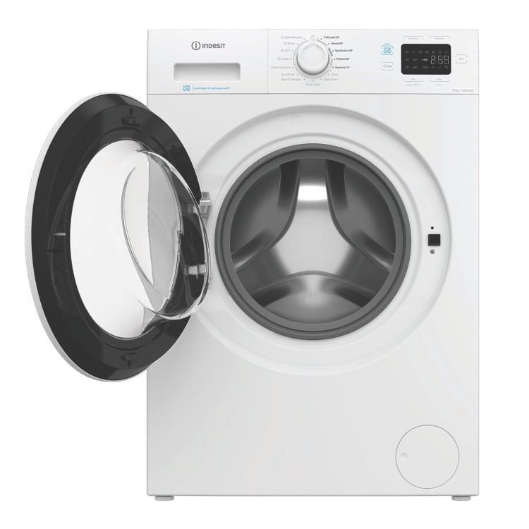 Indesit Push&Go 10kg 1400rpm Washing Machine - White