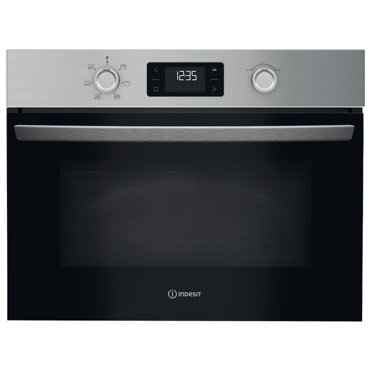 Indesit Built-In Microwave & Grill - Stainless Steel