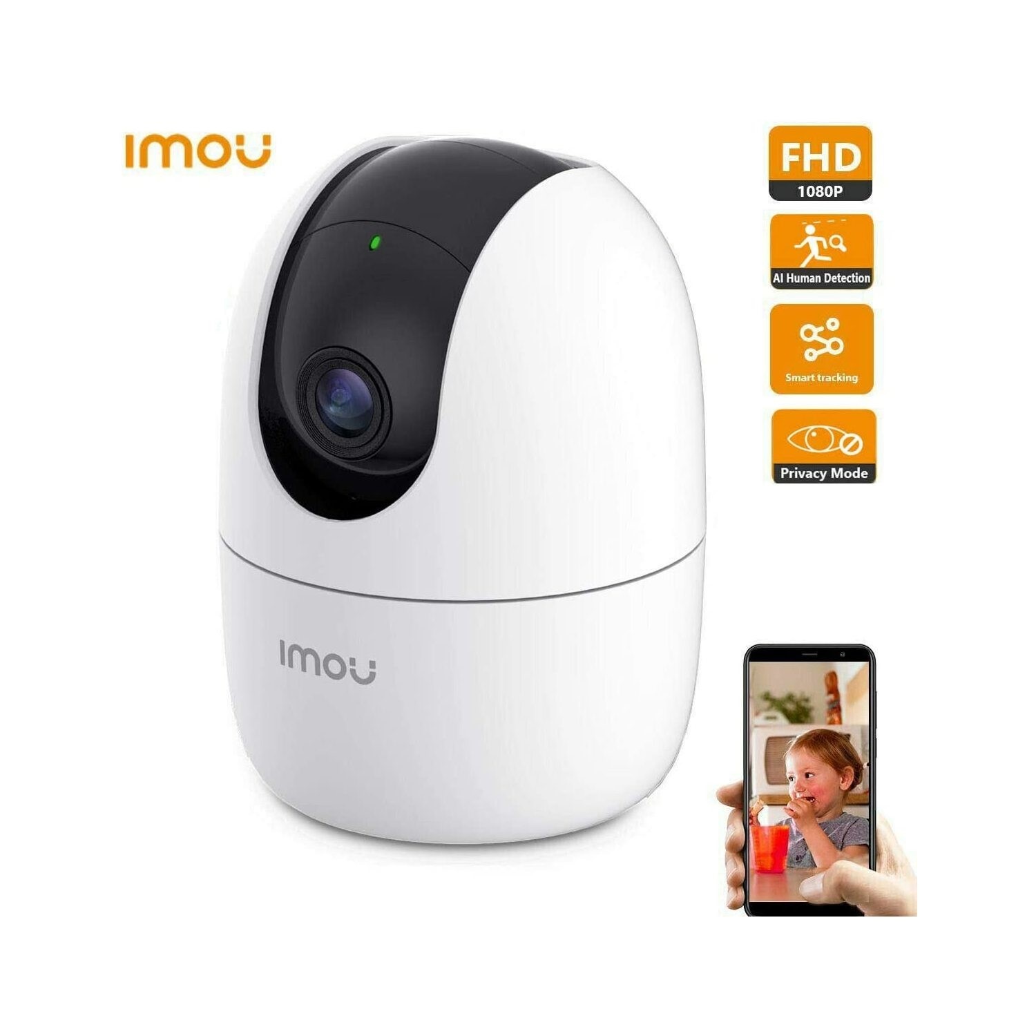 IMOU A1 1080p HD Pan & Tilt WiFi Indoor Security Camera - Page 1 ...