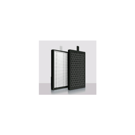38 inch Quiet Pure Cool Bladeless HEPA Purifying Tower Fan with Remote Control Timer and Oscillation - Black