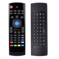 Ex Display - electriQ 3-in-1 Magic Remote with Air Mouse Wireless Keyboard and Voice Input for Smart TV Android Box PC Mac HTPC