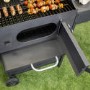 Refurbished Boss Grill Tennessee - Charcoal Grill BBQ with Chimney Smoker