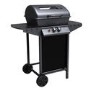 Refurbished Boss Grill Louisiana - 2 Burner Gas BBQ Grill with Side Burner - Black