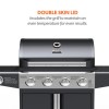 Refurbished Boss Grill Kentucky Premium 4 Burner Black Gas BBQ