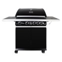 A2/IQBBQ4BBL Refurbished Boss Grill Alabama Elite - 4 Burner Gas BBQ Grill with Side Burner - Black