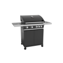 IQBBQ4BBL Boss Grill Alabama Elite - 4 Burner Gas BBQ Grill with Side Burner - Black
