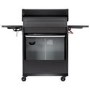 Boss Grill Alabama Elite - 4 Burner Gas BBQ Grill with Side Burner - Black