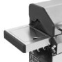 Boss Grill Double Header 4 Burner Gas BBQ Grill with Side Burner - Stainless Steel