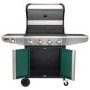 Boss Grill Kentucky Premium - 4 Burner Gas BBQ Grill with Side Burner - Green