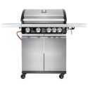 A1/IQBBQ4BSS Refurbished electriQ IQBBQ4BSS The Alabama Elite - 4 Burner Gas BBQ - Stainless Steel