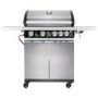 Refurbished electriQ IQBBQ4BSS The Alabama Elite - 4 Burner Gas BBQ - Stainless Steel