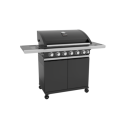 IQBBQ6BBL Boss Grill Alabama Elite - 6 Burner Gas BBQ Grill with Side Burner - Black