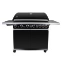 A1/IQBBQ6BBL Refurbished Boss Grill Alabama Elite - 6 Burner Gas BBQ Grill with Side Burner - Black