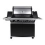 Refurbished Boss Grill Alabama Elite - 6 Burner Gas BBQ Grill with Side Burner - Black
