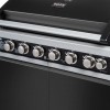 Boss Grill IQBBQ6BBL Alabama Elite - 6 Burner Gas BBQ Grill with Side Burner - Black    