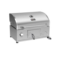 Boss Grill Built-In Charcoal BBQ – Stainless Steel