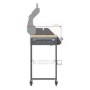 Boss Grill Texas Premium Modular Outdoor Kitchen - 4 Burner Gas BBQ Grill with Side Burner - Stainless Steel