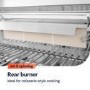 Boss Grill Premium Modular 6 Burner Built-In BBQ with Fridge - Stainless Steel 