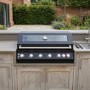 Refurbished Boss Grill 6 Burner Built-In Gas BBQ - Black