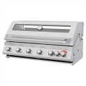 IQBBQINT6 Boss Grill 6 Burner Built-In Gas BBQ - Stainless Steel 