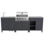 Boss Grill Texas All Star Outdoor Kitchen Modular - 4 Burner Gas BBQ Grill - Stainless Steel