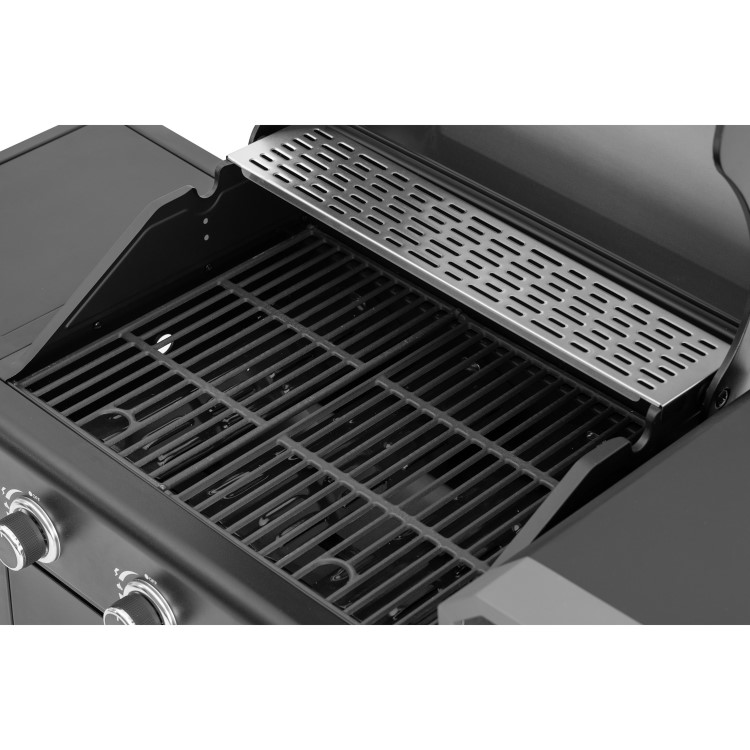 Boss Grill Forno 3-in-1 3 Burner Gas BBQ with Pizza Oven - Black