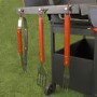 Refurbished Boss Grill Kentucky Premium 6 Burner Gas + 1 Side Burner BBQ in Black