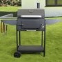 Boss Grill Tennessee - Charcoal Grill with Chimney Smoker BBQ