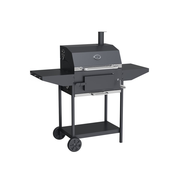 Refurbished Boss Grill Tennessee - Charcoal Grill BBQ with Chimney Smoker