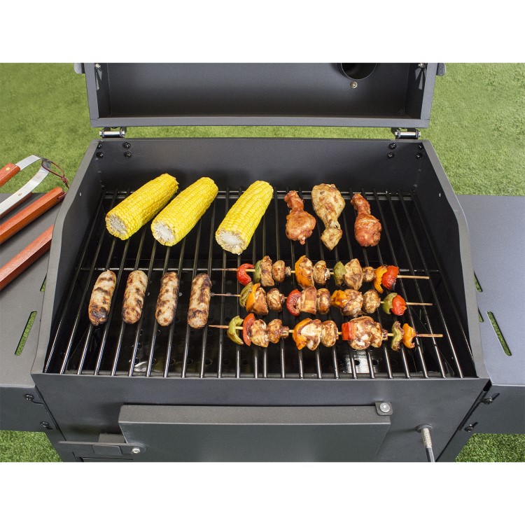 Refurbished Boss Grill Tennessee - Charcoal Grill BBQ with Chimney Smoker