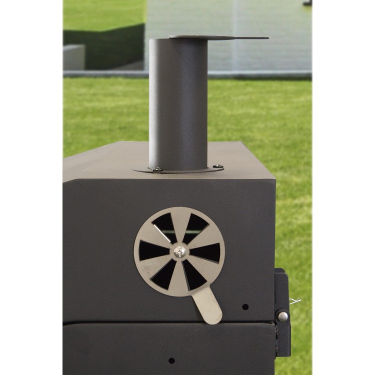 Refurbished Boss Grill Tennessee - Charcoal Grill BBQ with Chimney Smoker