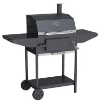 Refurbished Boss Grill Tennessee Charcoal Grill BBQ with Chimney Smoker Function