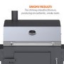 Refurbished Boss Grill Tennessee - Charcoal Grill BBQ with Chimney Smoker