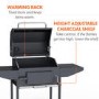 Refurbished Boss Grill Tennessee - Charcoal Grill BBQ with Chimney Smoker