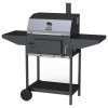 Boss Grill Tennessee - Charcoal Grill BBQ with Chimney Smoker