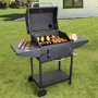 Refurbished Boss Grill Tennessee Charcoal Grill BBQ with Chimney Smoker Function
