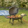 Boss Grill Louisiana  - Portable Single Burner Gas BBQ Grill with Trolley